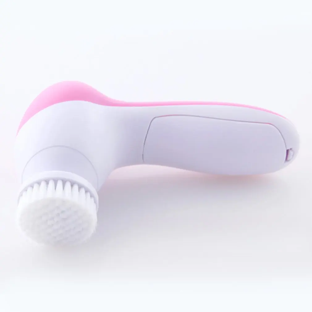 

Face Massager 5 in 1 Electric Wash Face Machine Facial Pore Cleaner Body Cleansing Massage Mini Skin Beauty Massager Brush