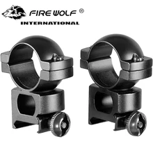 25,4 высокотактический фонарь для охоты на открытом воздухе 20 мм кольцо Ris Airsoftsports Quick Release Picatinny