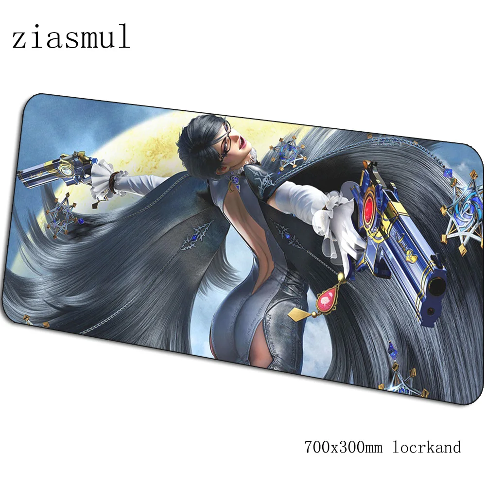 Bayonetta коврик для мыши геймер 70x30 см игровой коврик для мыши Бестселлер notbook Настольный коврик милый коврик для игры большой геймер Коврик для геймпада - Цвет: pattern 4