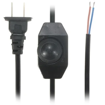 

Extension Accessories AWG Switch Bulb With Knob Desk Lamp Office US Plug Home Durable Dimming Cable