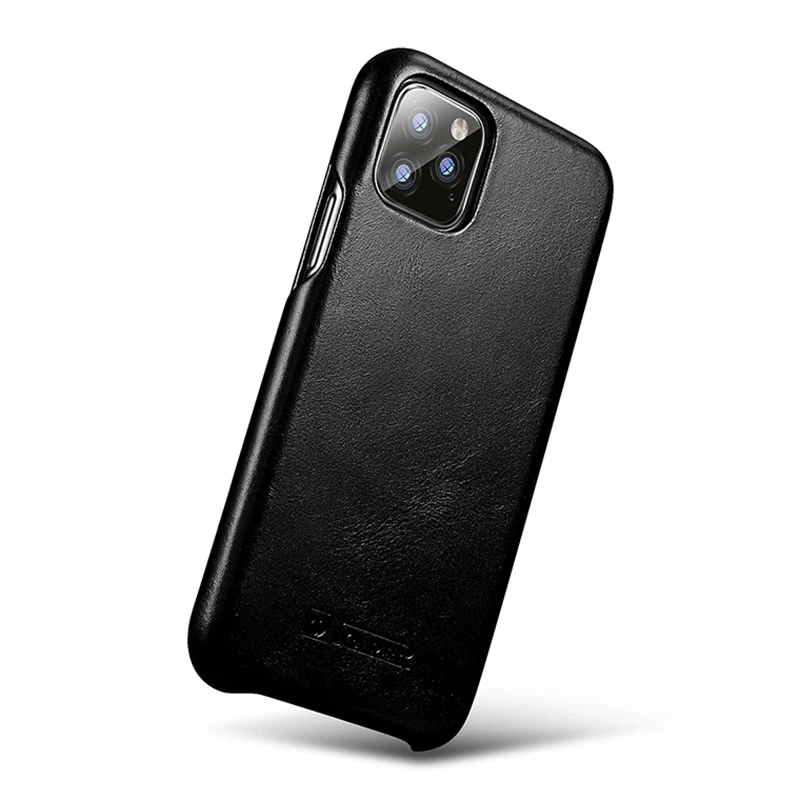 Чехол из натуральной кожи для iPhone 11 Pro XS Max XR 7 8 Plus ультра тонкий магнитный кожаный бумажник флип-чехол