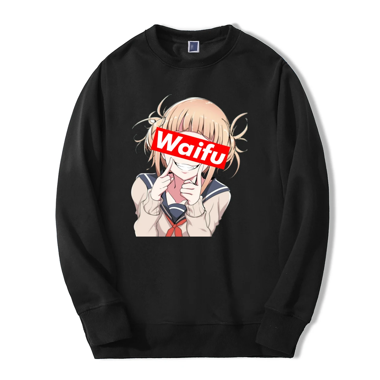 New Arrival Japan Anime My Hero Academ Men Sweatshirt Hoodies Winter Himiko Toga Fashion Sportswear Hip Hop Fleece Tracksuit