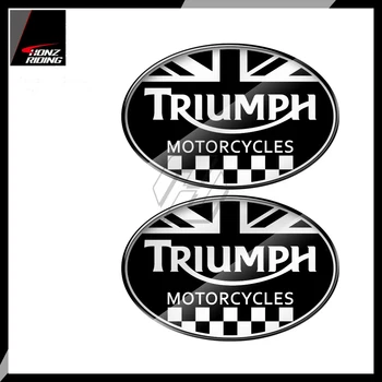 

For Triumph Daytona 675 765 Tiger 800 Explorer Tank Pad 3D Motorcycle Racing Sticker Union Jack Decal