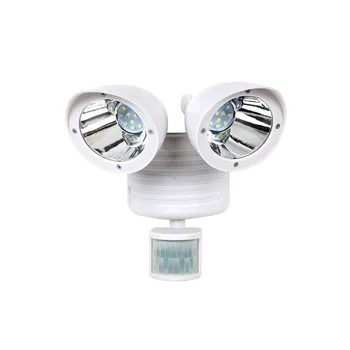 

22 LED Dual Security Detector Solar Spot Light Motion Sensor Outdoor Floodlight,White