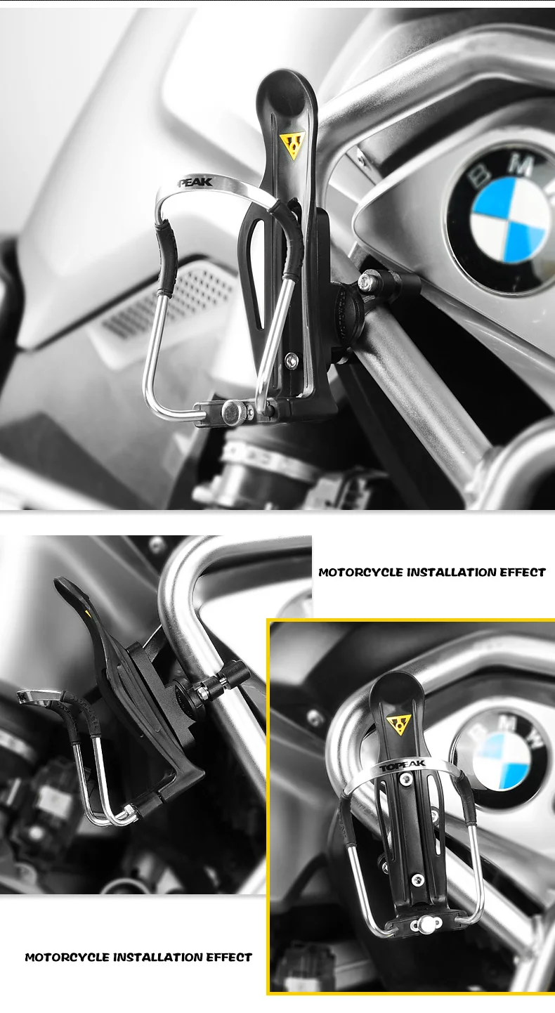 TOPEAK Bicycle Bottle Holder High Quality Aluminum Alloy Adjust MTB Road Bike Drink Cup Water Bottle Holder Rack Cage TMD06B