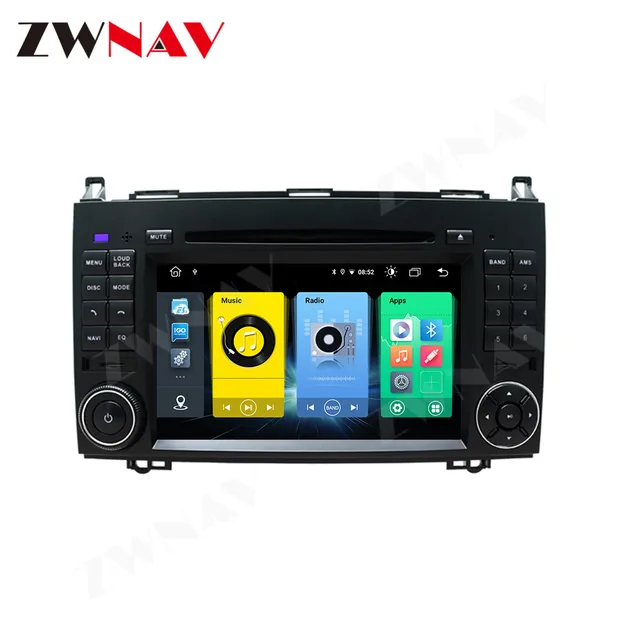 Witson Quad-Core Android 11 Alquiler de DVD GPS para el Mercedes