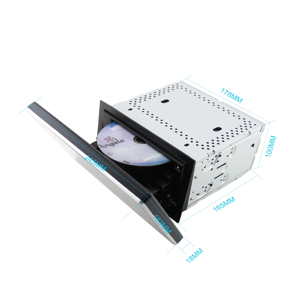 Автомобильный DVD плеер 10 1 дюйма Android 0 GPS радио универсальная навигация 2 din Swingable