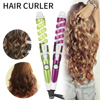 

Anti-scalding Curling Iron Curling Iron Electric Curling Rod Electric Heating Rod Large Curling Portable Spiral Curling Iron