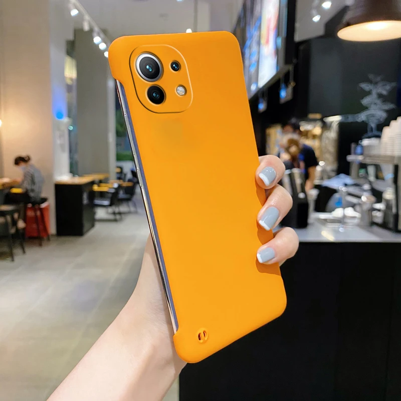 Ultra Thin Frameless PC Phone Case Cover For Xiaomi Mi 11 12 10T Lite Redmi Note 9 9s 10 4G 10S 8 Pro Max 9T Poco F3 5G _voghion.com