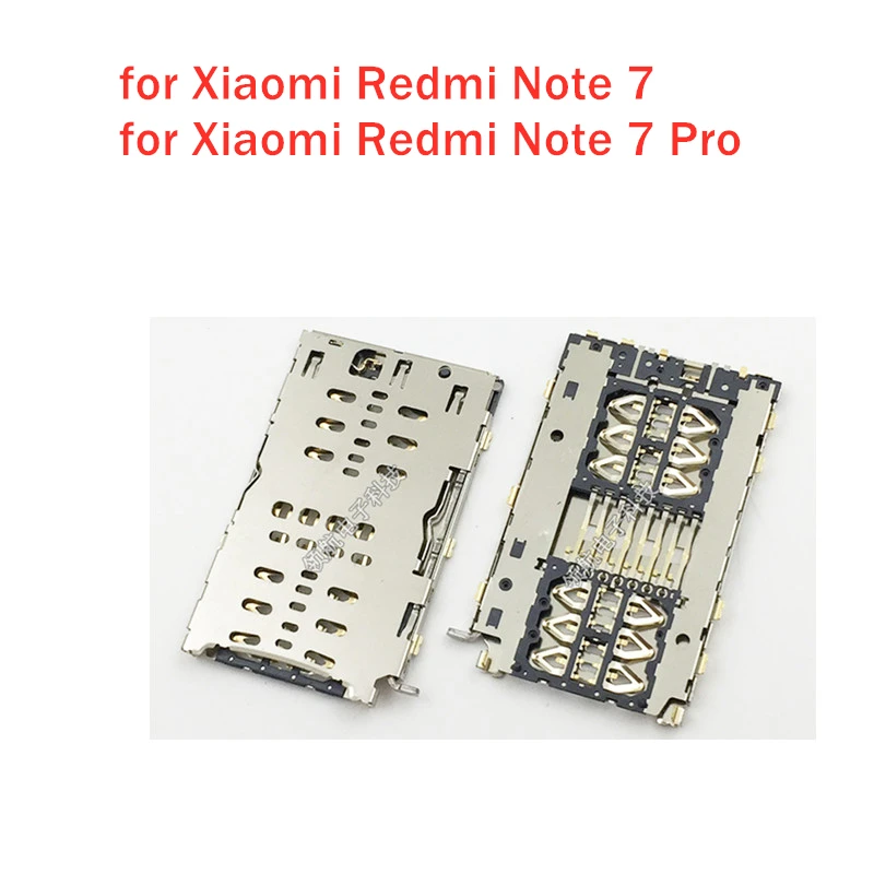 Картридер для Xiaomi Redmi Note 7 Pro разъем SIM карты SD держатель гнезда лоток считывания