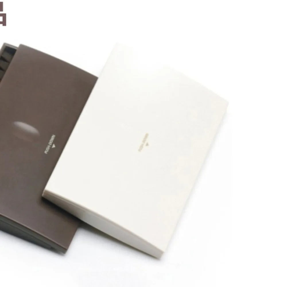 

Magnetic Design Card Holder Bag Business Card Package PU Leather Card Case Dropshipping