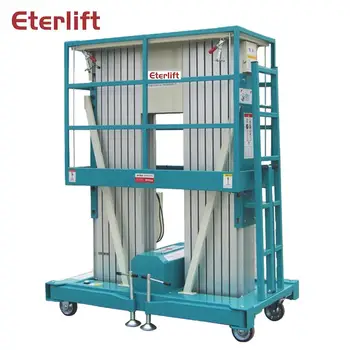 

Mobile Double Mast Aluminum Lift Telescopic Aerial Work Platform