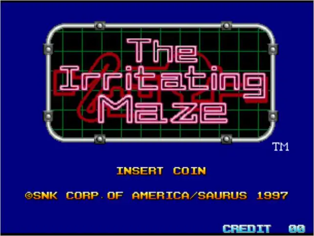 Neogeo Aes Irritante Maze(Mvs Di Conversione) Cartuccia Di Gioco E Shockbox Per Snk Neo Geo Aes Console