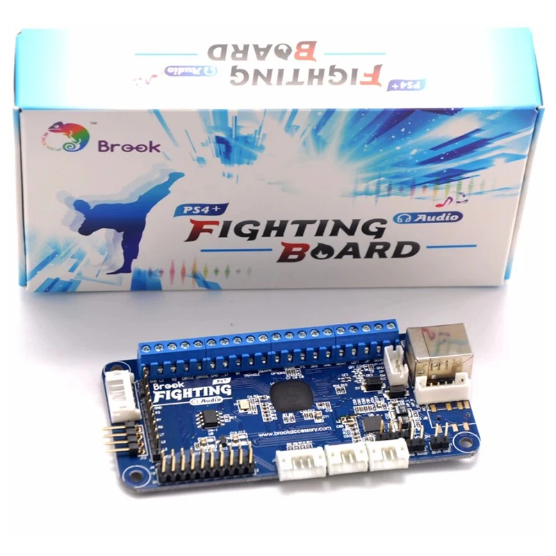 Brook PS4+ Fighting Board with Audio Compatible with PS5