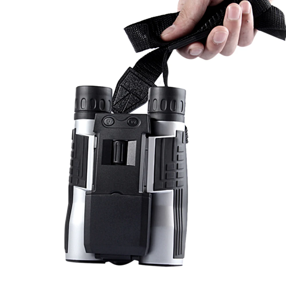 Digital Camera Binoculars 12x32 Outdoor High Definition Telescope Multi-Functional Video Recording Binoculars 2" LCD Display