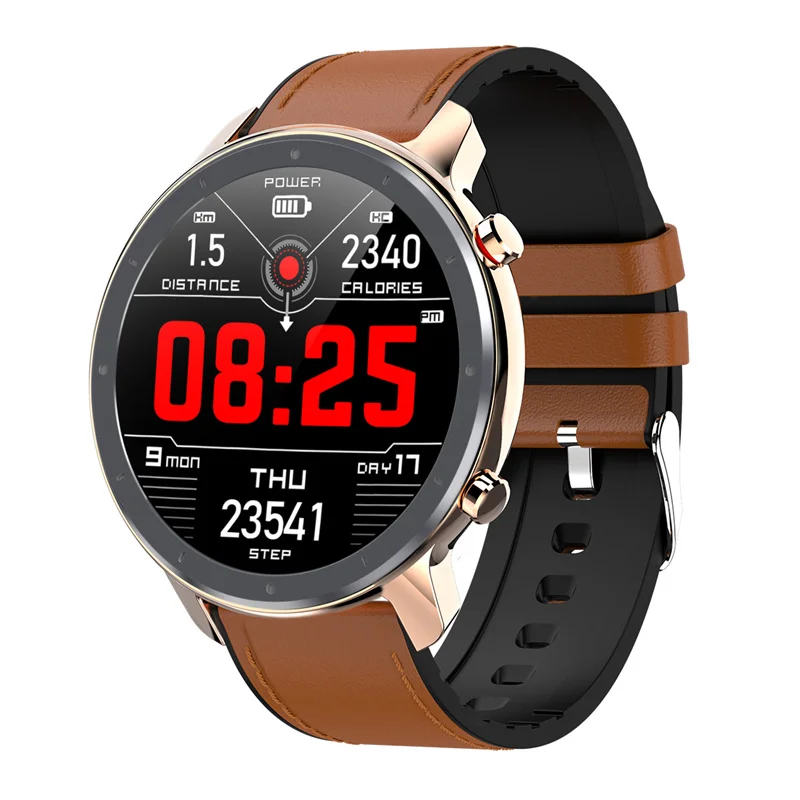 

2020 L11 Smart Watch Men ECG Heart Rate Monitor Blood Pressure Oxygen Weater Multi-Sports Mode Fitness Tracker VS L9 Smartwatch