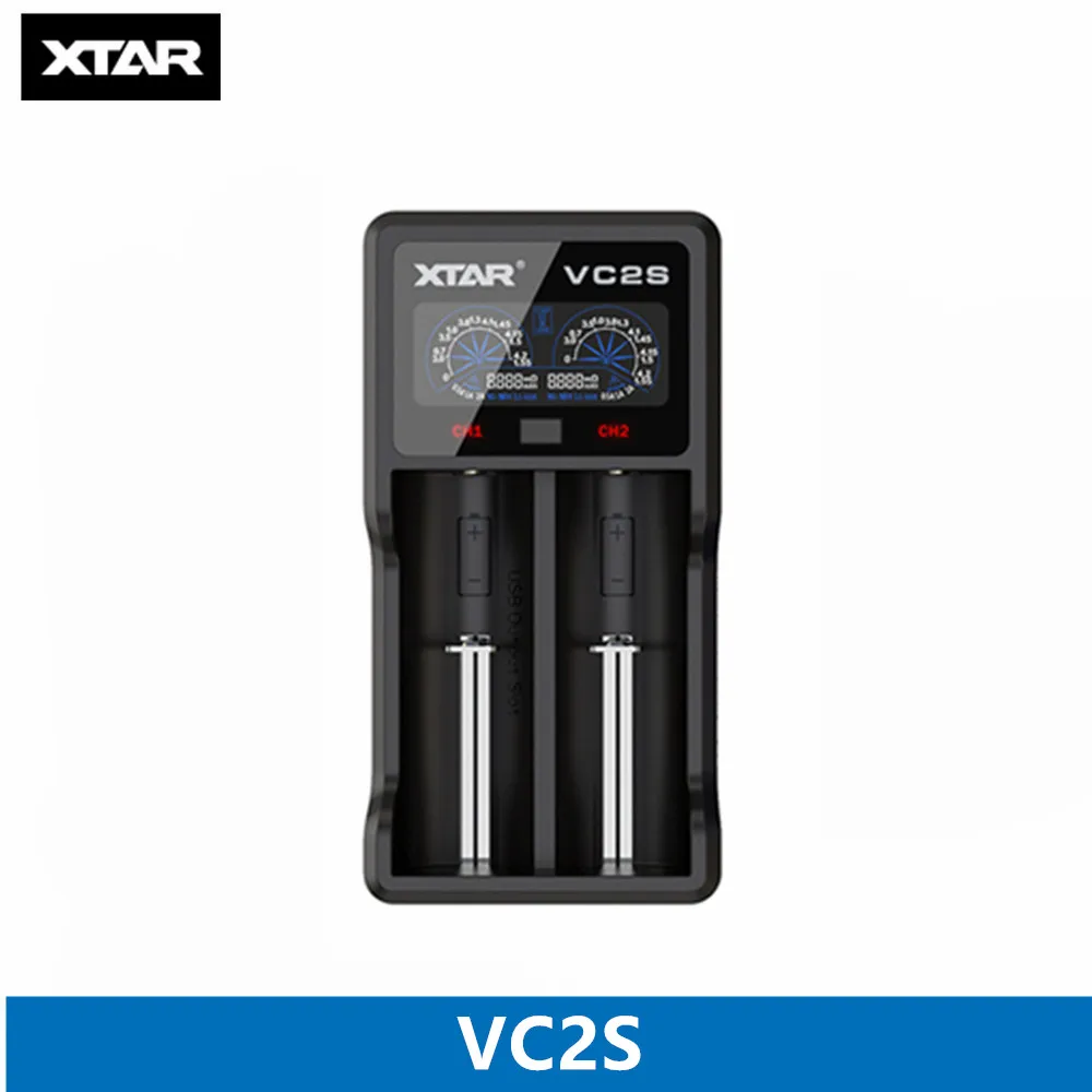 1 шт. Xtar перезаряжаемый 26650 5200 мАч 3,7 в защищенный Аккумулятор для фонарей, совместимый с MC1 MC2 PB2 VC2 VC4 SV2 зарядное устройство - Цвет: VC2S