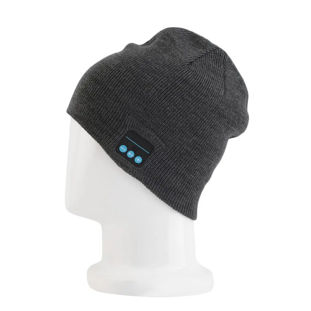 

Bluetooth Earphone Music Hat Winter Wireless Headphone Cap Headset With Mic Sport Hat For Meizu Sony Xiaomi Phone Gaming Headset