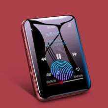 Original benjie x1 mp4 player bluetooth 5.0 built-in alto-falante tela cheia de gravação de rádio de toque e-book reprodução de vídeo de imagem