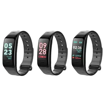 

Fitness Tracker Smart Bracelet C1Plus Color Screen Blood Pressure Heart Rate Monitor Smart Band C1S for Sport watch Android IOS