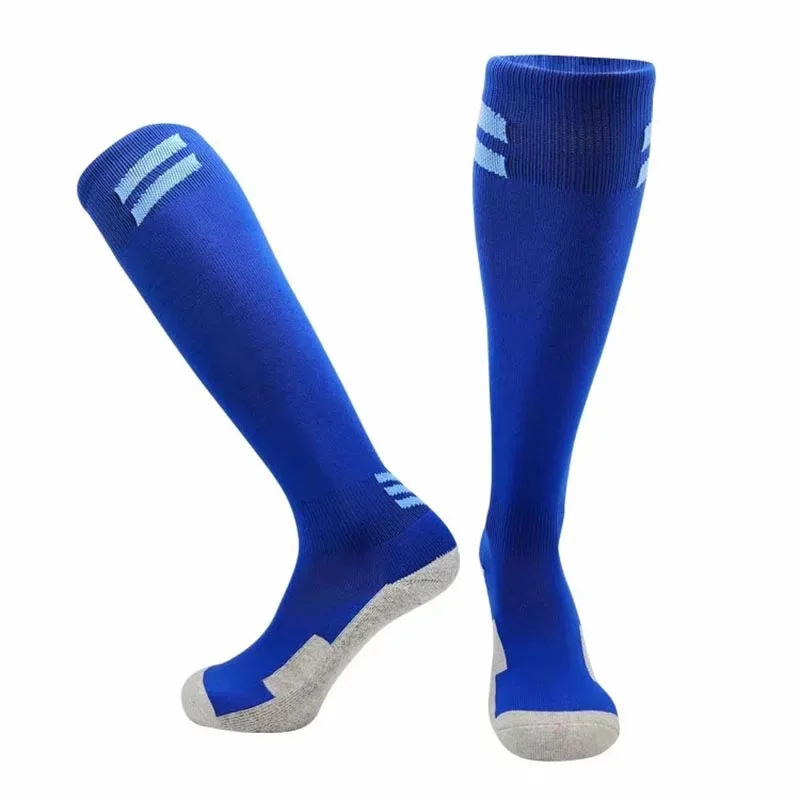 New Adult Men Women Child Football soccer Socks Boys and Girls Soccer Sock Over Knee High Sock Baseball Hockey Sports Long Stock