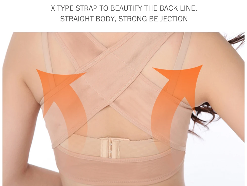 Aptoco для женщин для поддержки спины и груди Корректор осанки пояс формирователь Ортопедический Корсет для позвоночника S-2XL для коррекции осанки