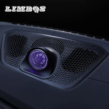 

Car Ambient Light For BMW G20 3 Series LED Luminous Speaker Tweeter Cover Case Trim Sync Color Lamp Console Dashboard Lights