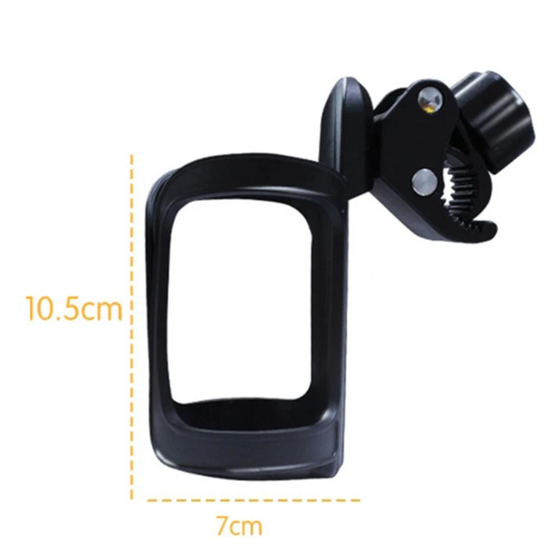 baby stroller cover for rain Baby Stroller Bottle Cup Holder Plastic Durable Portable Outdoor Solid Color Travel Trolley Bicycle Accessories baby stroller accessories essentials