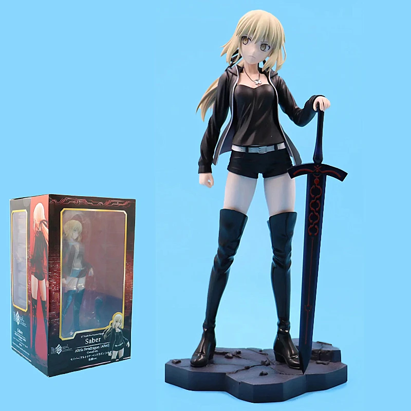 

Anime Fate Stay Night Figure Altria Pendragon Action Figure Arutoria Pendoragon Figurine Saber PVC Collection Model Toys Gifts