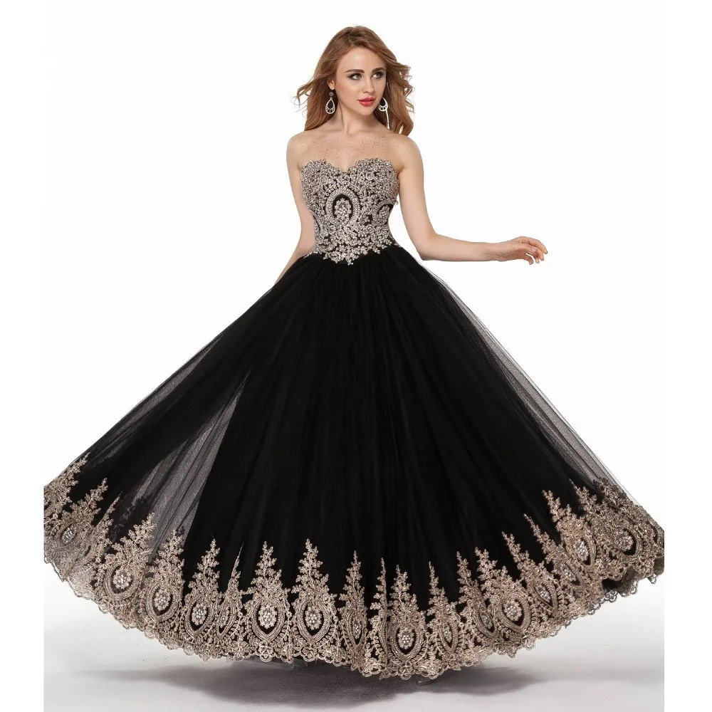 

Real Photos Big Round Skirt A-Line Long Lace Evening Prom gown robe de soiree vestido de noiva mother of the bride dresses