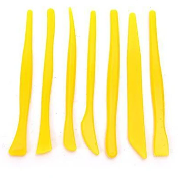 

Pottery Tools Crafts Plastic Scuplturing Sculpture Potter's Ceramic Clay Polymer Scraping Modelling Tool