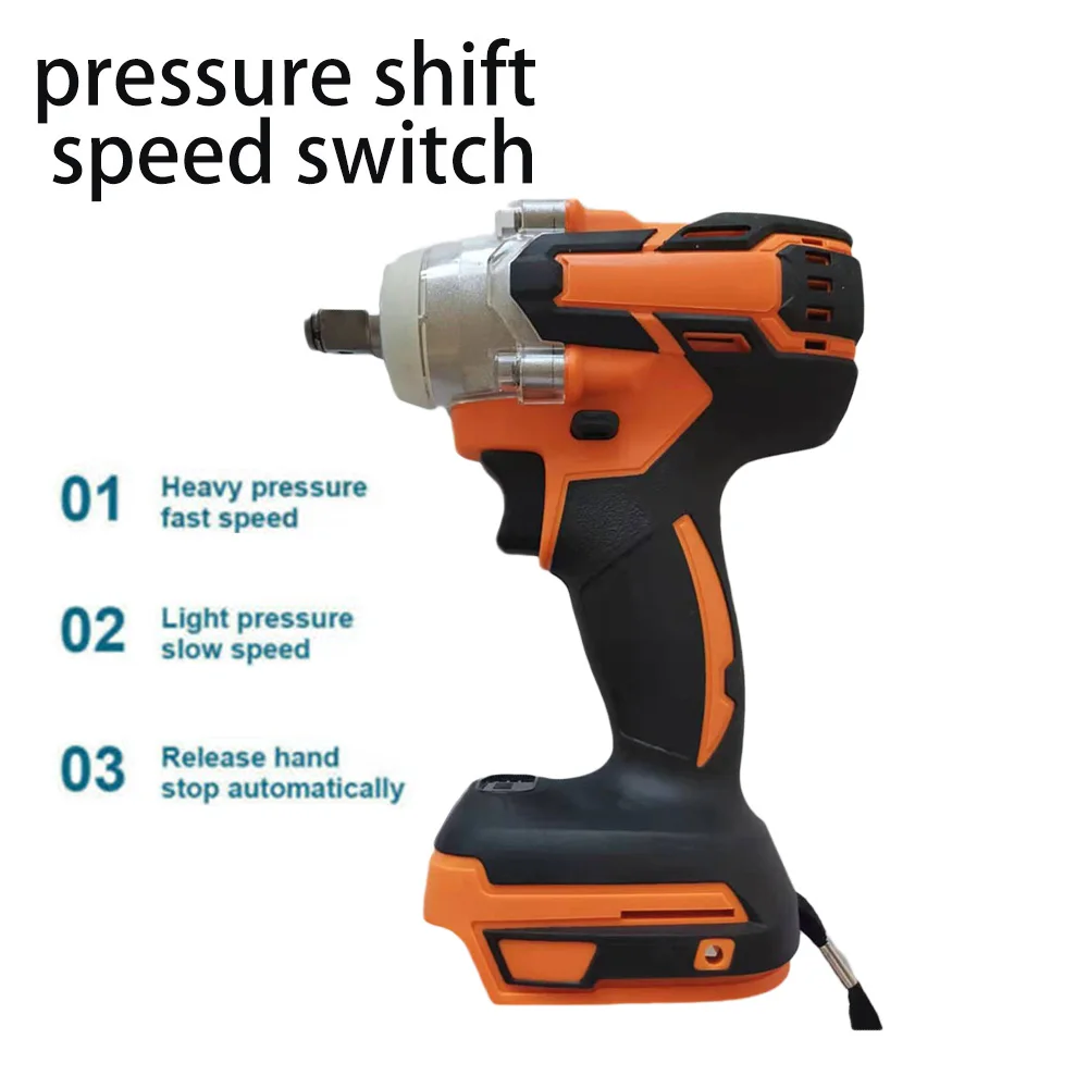

Wireless Electric Impact Wrench LED Working Light Repairing Shelves Maintenance Woodworking Multi Purpose Power Wrench