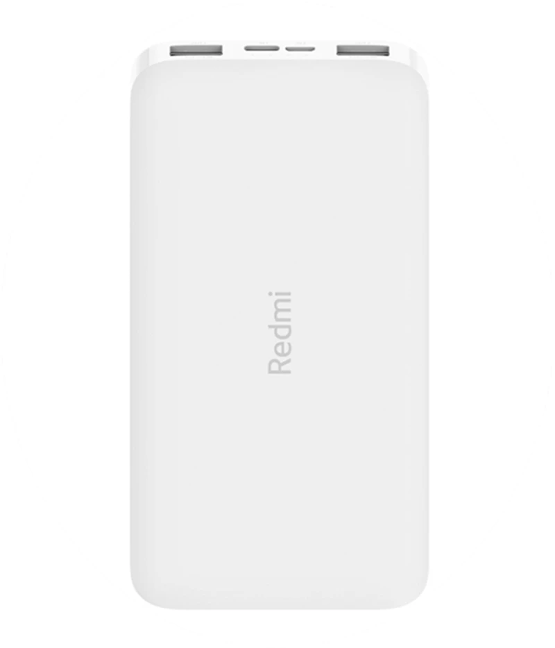 Оригинальный xiaomi redmi power bank 10000mAh быстрая зарядка мобильный USB mini Mi powerbank