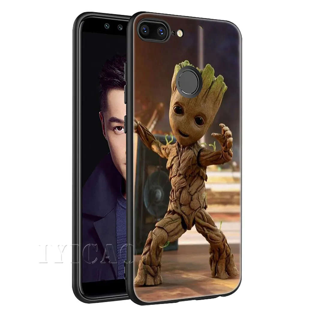 3 IYICAO Marvel I Am Groot Мягкий силиконовый чехол для huawei Honor view 20 9X Pro 10 9 8 Lite 8X 8C 7X 7C Note 10 чехол - Цвет: 3