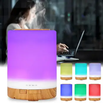 

300ml Aromatherapy Essential Oil Diffuser Ultrasonic Air Humidifier with Remote Control Household Facial Care Tool