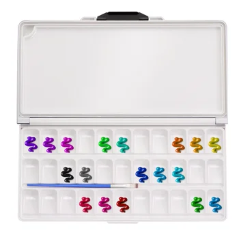 

1PC Paint Palette Watercolor Airtight Paint Box Painting Accessory for Artist Students