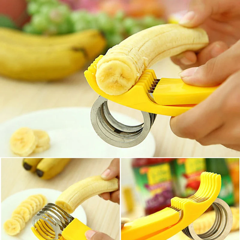 

Vegetable Peeler Salad Slice Banana Slicer Chopper Fruit Cutter Cucumber Knife Home Kitchen Tool Cut Gadgets Vegetable Chopper