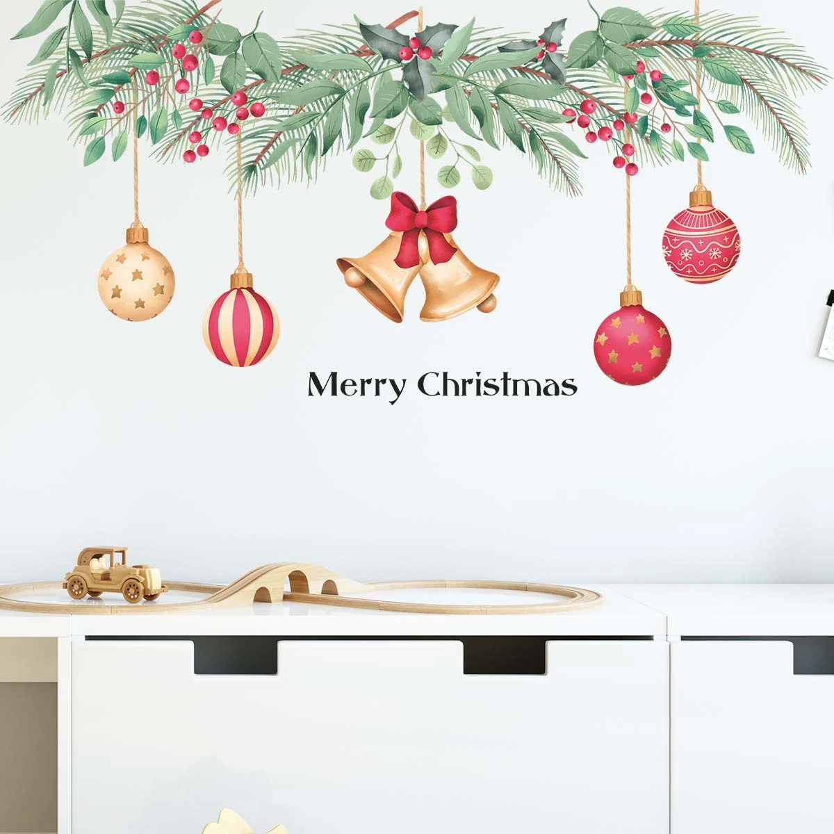 Tema do natal adesivos de parede decoração de natal papel de parede ano  novo janela de vidro adesivos poster casa decalques navidad 2021|Adesivos  de parede| - AliExpress