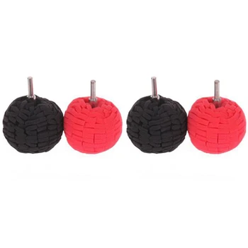 

4Pack 3 Inch (80mm )Buffing Polishing Ball Finishing Pad Buff Polishing Pad Buffer for Car Polishing Polisher