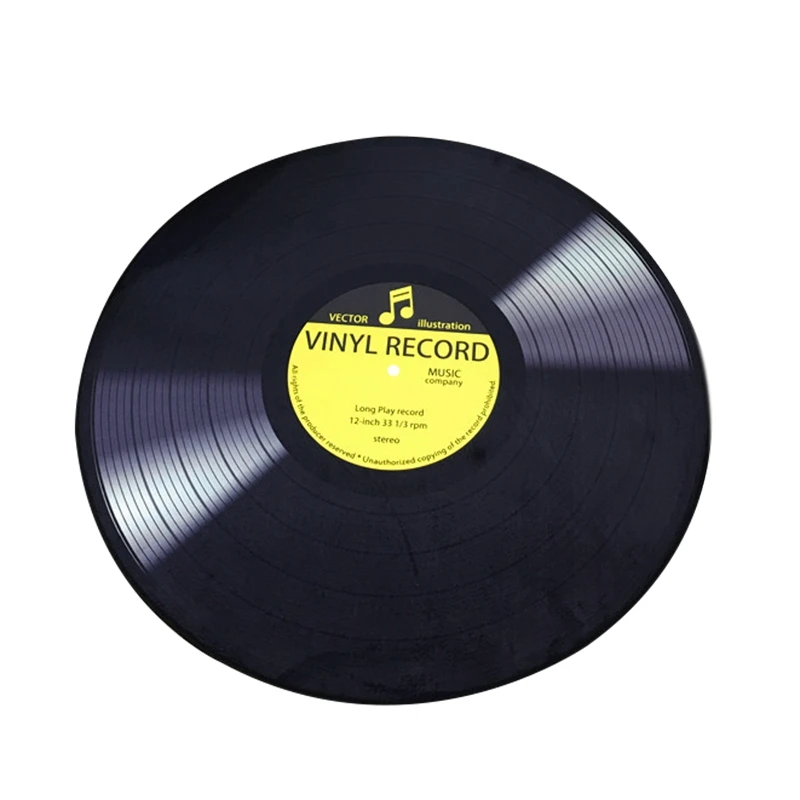 Cd ковер коврик подушка антикварный диван-кресло подушка боковой ковер кошка Виниловая пластинка круглый несколько моделей Кабинета комнаты; декор ковер современный