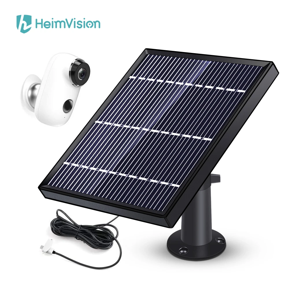 Солнечная панель HeimVision HMSA1MQ IP66 водонепроницаемая с постоянным источником