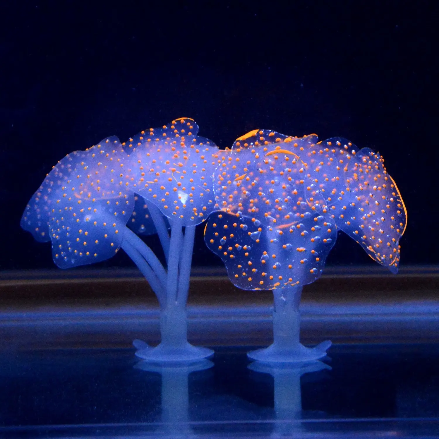 Искусственное растение из кораллов с эффектом свечения для аквариума, декоративное украшение для аквариума