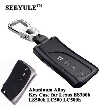 

1pc SEEYULE Styling Fashion Car Key Case Cover Key Protector Shell Organizer Accessories for Lexus ES300h LS500h LC500 LC500h