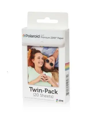 Polaroid - 2x3" Premium ZINK<ALIMT >&reg;</ALIMT> Paper Twin-Pack, Pack of 20