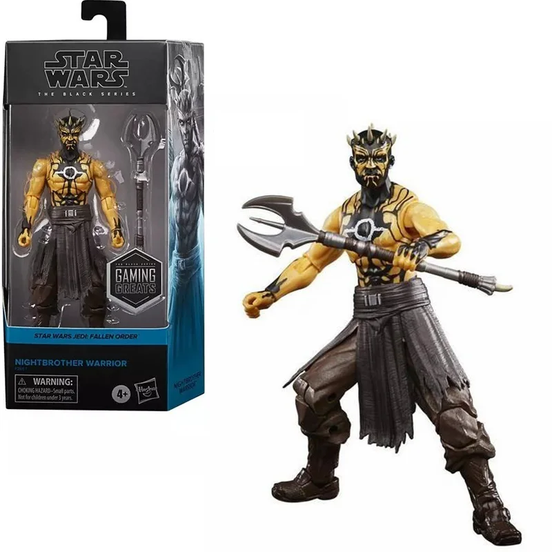 

Hasbro Star wars Jedi Fallen Order Nightbrother Warrior 6-Inch Collection Action Figure Movable Toy Christmas Gift for Children