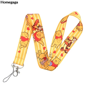 

20pcs/lot Homegaga Cartoon Lanyard For keys Phone Cool ID Badge MP3 Holder Neck Straps With Keyring Gift for Friends D2507