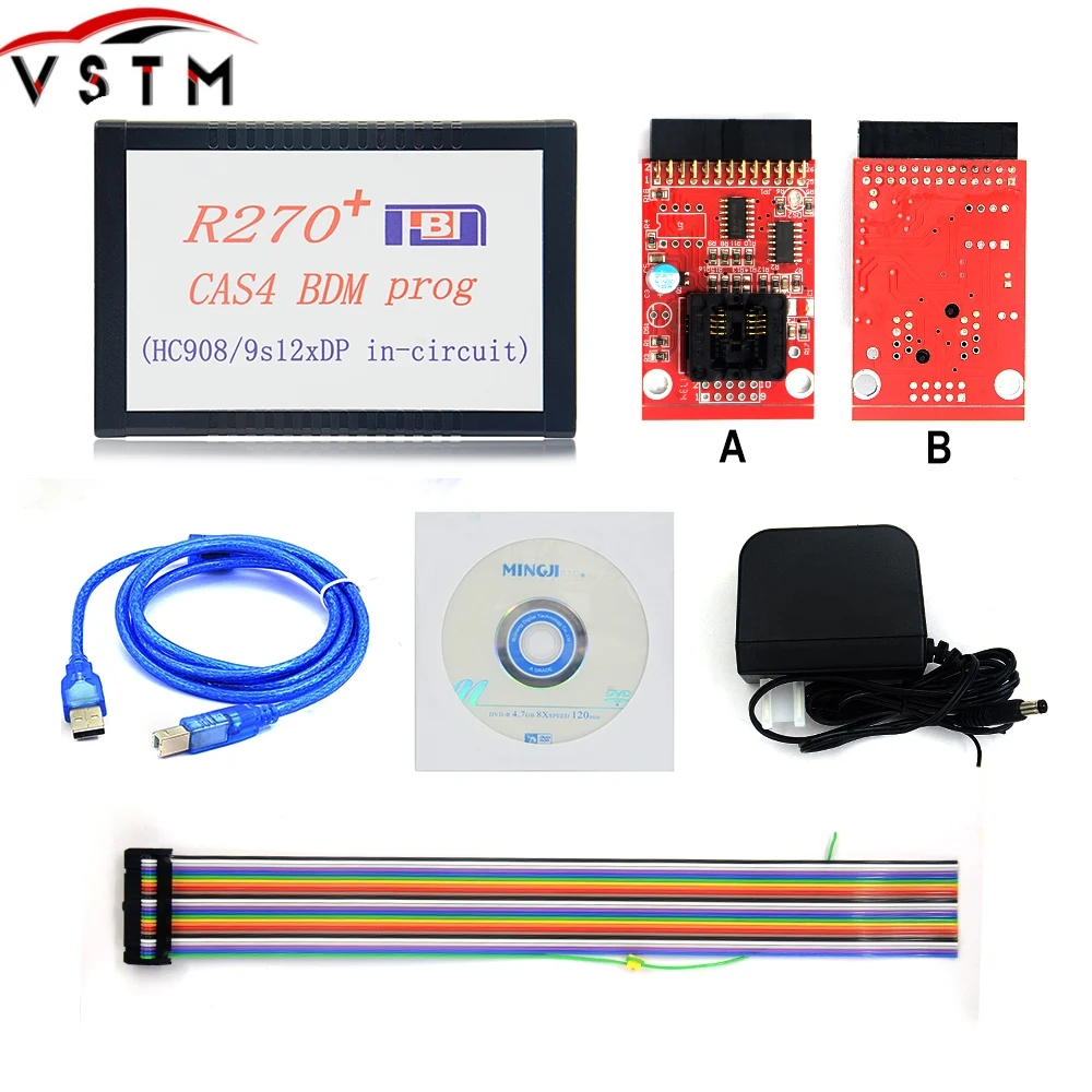 Программатор R270 + CAS4 BDM Prog программатор V1.20 для профессиональной программы