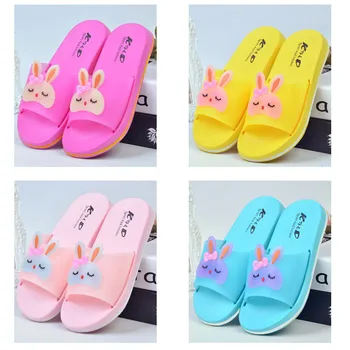 

Toddler Infant Kids Unisex Girls Boys Cartoon Rabbit Shoes Household Slippers Outdoor pantuflas kapcie kids shoes детская обувь