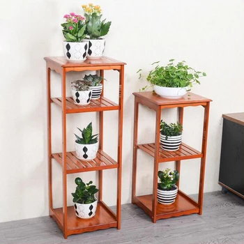 

Bamboo drinking water rack solid wood rack induction cooker water rack tea set storage shelf