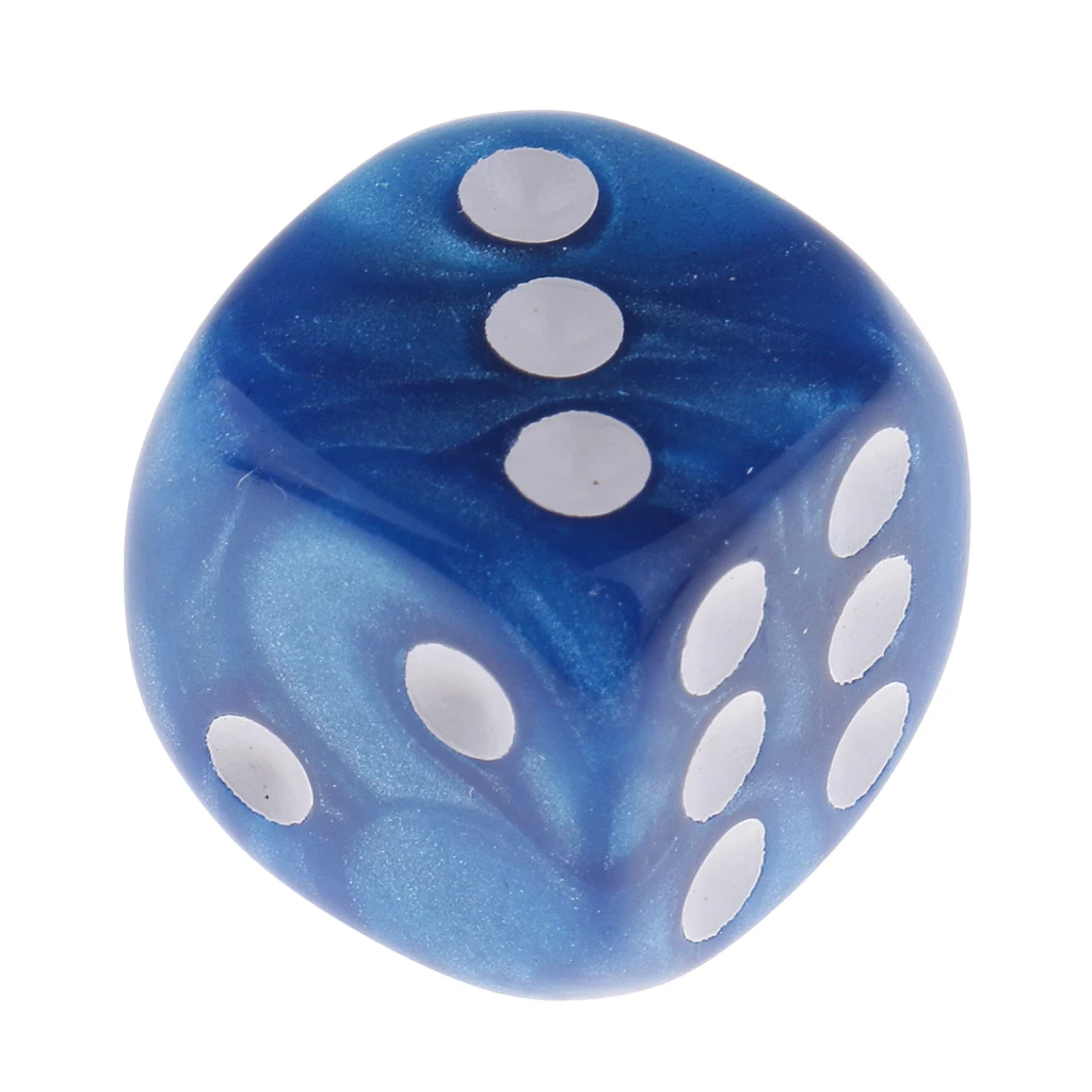 20pcs  D6 Spot Dice D10 Digital Dice Set For Board Card Game Props